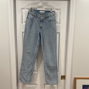 Abercrombie & Fitch 90’s Straight Blue Jeans